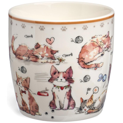 Набор для завтрака "CATS", 2 пр.: салатник 500мл, кружка 345мл LEFARD 260-1054-2