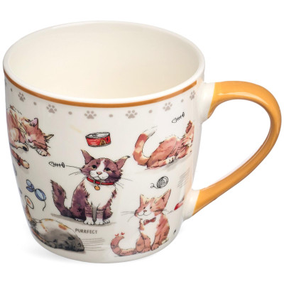 Набор для завтрака "CATS", 2 пр.: салатник 500мл, кружка 345мл LEFARD 260-1054-4