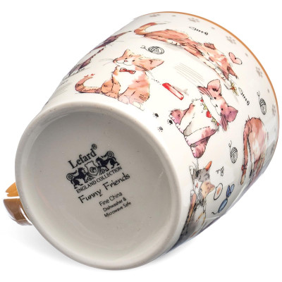 Набор для завтрака "CATS", 2 пр.: салатник 500мл, кружка 345мл LEFARD 260-1054-5