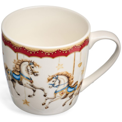 Набор для завтрака "КАРУСЕЛЬ", 2 пр.: салатник 500мл, кружка 360мл LEFARD 260-1056-3