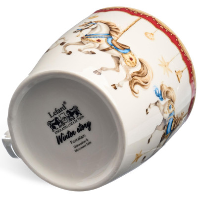 Набор для завтрака "КАРУСЕЛЬ", 2 пр.: салатник 500мл, кружка 360мл LEFARD 260-1056-4