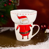 Набор посуды "ДЕД МОРОЗ" 2 пр. (кружка 360мл, салатник 500мл) LEFARD 260-1065