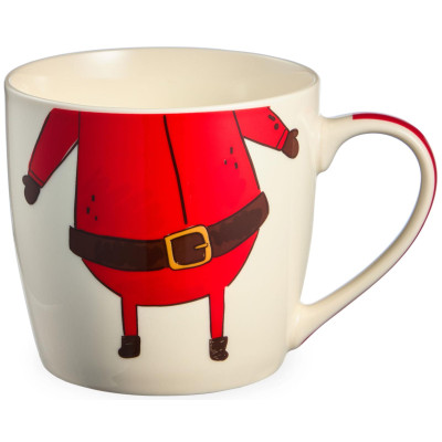 Набор посуды "ДЕД МОРОЗ" 2 пр. (кружка 360мл, салатник 500мл) LEFARD 260-1065-4