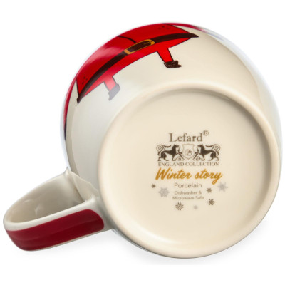 Набор посуды "ДЕД МОРОЗ" 2 пр. (кружка 360мл, салатник 500мл) LEFARD 260-1065-6