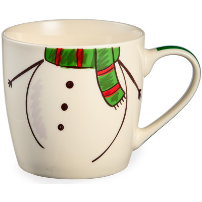 Набор посуды "СНЕГОВИК" 2 пр. (кружка 360мл, салатник 500мл) LEFARD 260-1066-4