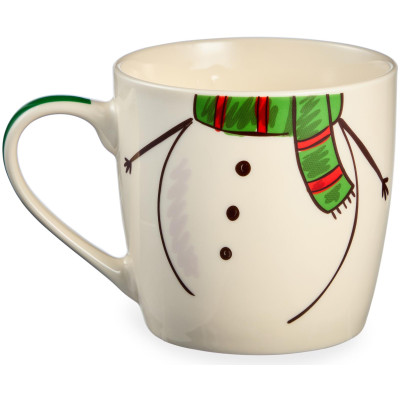 Набор посуды "СНЕГОВИК" 2 пр. (кружка 360мл, салатник 500мл) LEFARD 260-1066-5