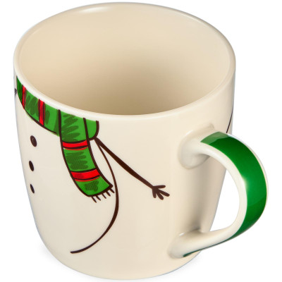 Набор посуды "СНЕГОВИК" 2 пр. (кружка 360мл, салатник 500мл) LEFARD 260-1066-7