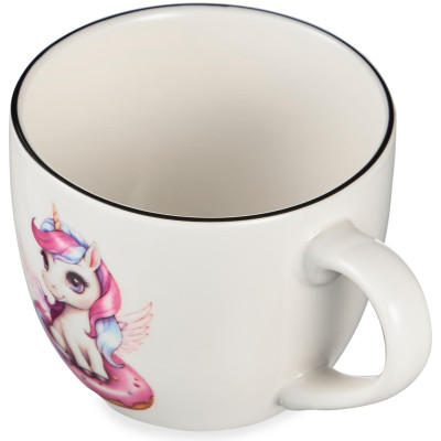 Набор посуды "САМАЯ СЛАДКАЯ" 3 пр. (кружка 240мл, салатник 500мл, тарелка 20,5см) LEFARD 260-1072-3