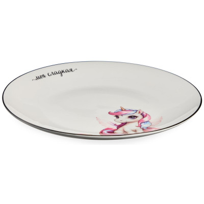 Набор посуды "САМАЯ СЛАДКАЯ" 3 пр. (кружка 240мл, салатник 500мл, тарелка 20,5см) LEFARD 260-1072-6