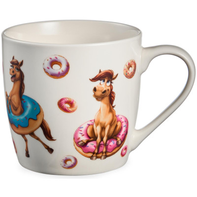 Набор посуды "PONYCAKE" 2 пр. (кружка 360мл, салатник 500мл) LEFARD 260-1073-1