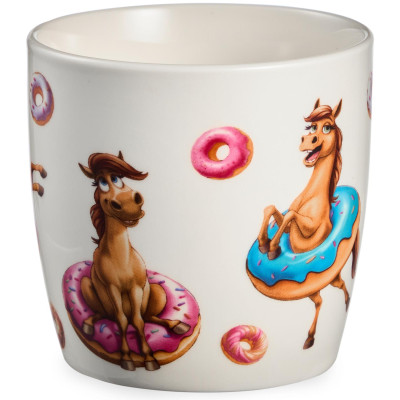 Набор посуды "PONYCAKE" 2 пр. (кружка 360мл, салатник 500мл) LEFARD 260-1073-2