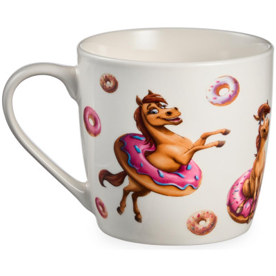 Набор посуды "PONYCAKE" 2 пр. (кружка 360мл, салатник 500мл) LEFARD 260-1073-3