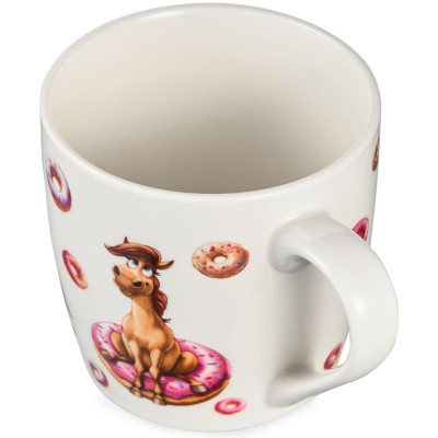 Набор посуды "PONYCAKE" 2 пр. (кружка 360мл, салатник 500мл) LEFARD 260-1073-5