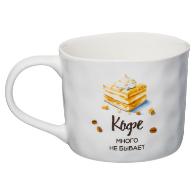 Кружка "CRAZY COFFEE" 380мл LEFARD 260-1077-1