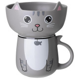 Набор для завтрака "CAT", 2 пр.: салатник 500мл, кружка 450мл LEFARD 260-1084