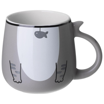 Набор для завтрака "CAT", 2 пр.: салатник 500мл, кружка 450мл LEFARD 260-1084-2