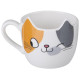 Набор для завтрака "CAT", 2 пр.: кружка 190 мл, тарелка 18*12 см LEFARD 260-1117
