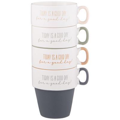 Набор кружек 4 пр. 285мл LEFARD 260-895-2