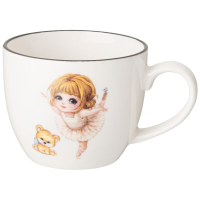 Набор посуды я танцую, 3 пр.: салатник 470мл, тарелка 20см, кружка 220мл LEFARD 260-940-1