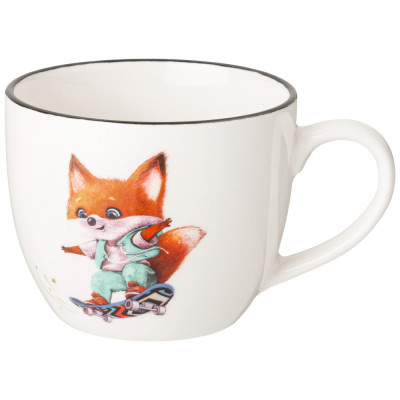 Набор посуды ловкий и смелый, 3 пр.: салатник 470мл, тарелка 20см, кружка 220мл LEFARD 260-945-1