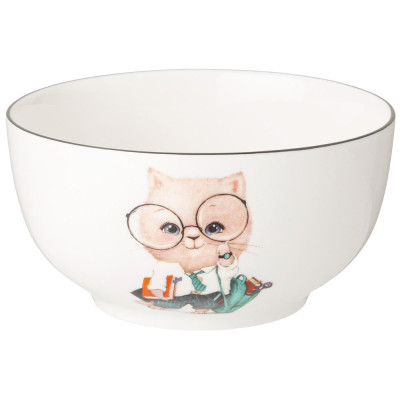 Набор посуды самый любознательный, 3 пр.: салатник 470мл, тарелка 20см, кружка 220мл LEFARD 260-946-3