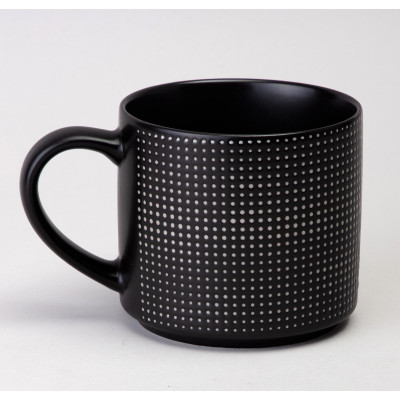 Кружка "BREAK TIME" 470 мл черная LEFARD 260-961-1