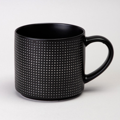 Кружка "BREAK TIME" 470 мл черная LEFARD 260-961