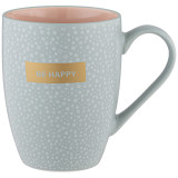 Кружка "BE HAPPY" 340 мл LEFARD 260-967