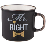 Кружка "MR. RIGHT" 280 мл LEFARD 260-968
