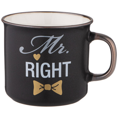 Кружка "MR. RIGHT" 280 мл LEFARD 260-968
