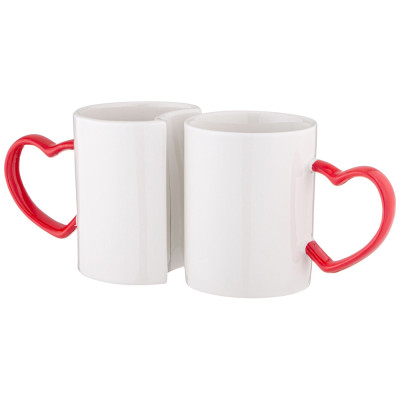 Набор из 2 кружек " СЧАСТЛИВЫ ВМЕСТЕ" 260 мл LEFARD 260-974-2