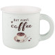 Кружка "BUT FIRST COFFEE" 355 мл белая LEFARD 260-976