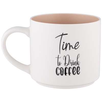 Кружка "TIME TO DRINK COFFEE" 470 мл LEFARD 260-981-1