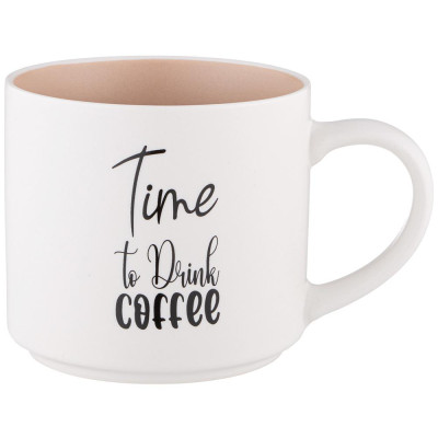 Кружка "TIME TO DRINK COFFEE" 470 мл LEFARD 260-981