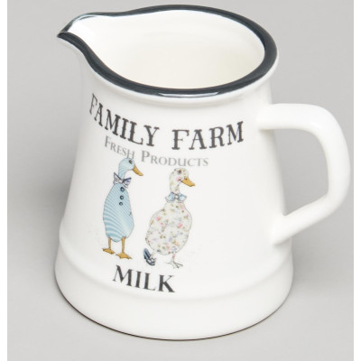 Молочник "FAMILY FARM" 220 мл 9 см (кор=48шт.) LEFARD 263-1237-5