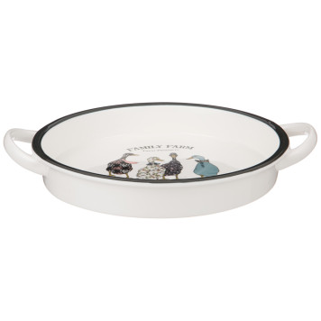 Блюдо "FAMILY FARM" 29*23,5*3,5 см (кор=12шт.) LEFARD 263-1247-1