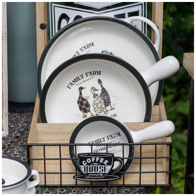 Блюдо "FAMILY FARM" 29*23,5*3,5 см (кор=12шт.) LEFARD 263-1247-1