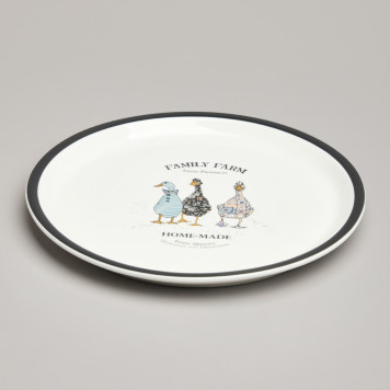 Тарелка обеденная "FAMILY FARM" 26 см (кор=18шт.) LEFARD 263-1253-1