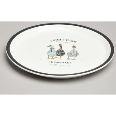 Тарелка обеденная "FAMILY FARM" 26 см (кор=18шт.) LEFARD 263-1253-1
