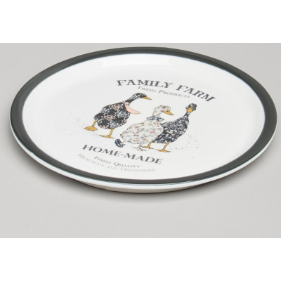 Тарелка десертная " FAMILY FARM" 17 см (мал.уп.=2шт./кор=36шт.) LEFARD 263-1255