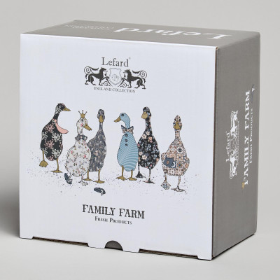 Чайная пара "FAMILY FARM" 200 мл (кор=24наб.) LEFARD 263-1276-1