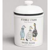Банка "FAMILY FARM" 850 мл 17 см (кор=12шт.) LEFARD 263-1277