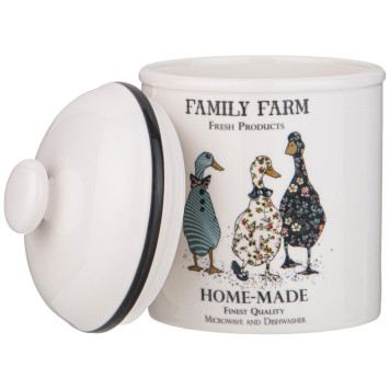 Банка "FAMILY FARM" 850 мл 17 см (кор=12шт.) LEFARD 263-1277-2