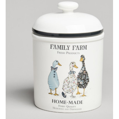 Банка "FAMILY FARM" 850 мл 17 см (кор=12шт.) LEFARD 263-1277