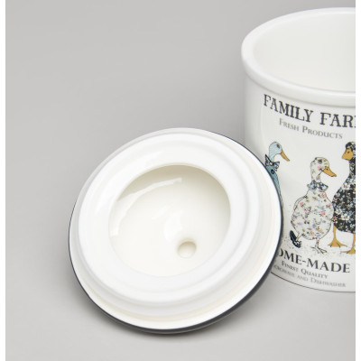 Банка "FAMILY FARM" 850 мл 17 см (кор=12шт.) LEFARD 263-1277-4