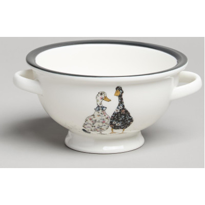 Салатник с ручками "FAMILY FARM" 300 мл 14*12*6,5 см (кор=32шт.) LEFARD 263-1281