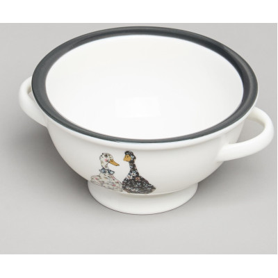 Салатник с ручками "FAMILY FARM" 300 мл 14*12*6,5 см (кор=32шт.) LEFARD 263-1281-3