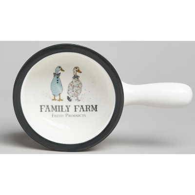 Кокотница "FAMILY FARM" 300 мл 18,5*11,5*5 см (кор=24шт.) LEFARD 263-1282-2