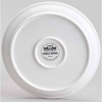 Тарелка закусочная " FAMILY HOUSE" 22 см (мал.уп.=2шт./кор=24шт.) LEFARD 263-1312-3