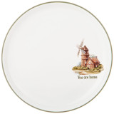 Тарелка закусочная " FAMILY HOUSE" 20, 5 см (мал.уп.=6шт./кор=24шт.) LEFARD 263-1315